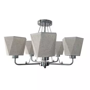 Потолочная люстра ЭкономСвет 40258 40258/5CR WT