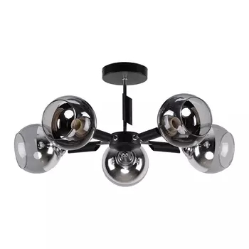 Потолочная люстра ЭкономСвет 40264 40264/5BK CL