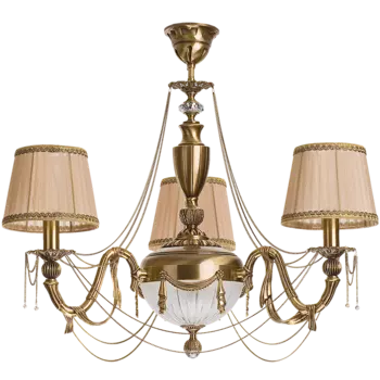 Потолочная люстра Kutek Baccara BAC-ZW-3+1(P/A)