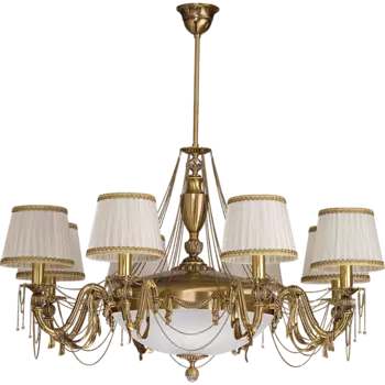 Потолочная люстра Kutek Baccara BAC-ZW-8+1(P/A)