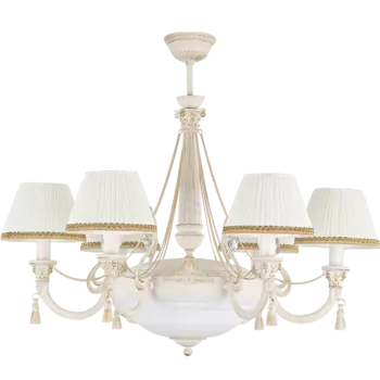 Потолочная люстра Kutek Roma (абажур) ROM-ZW-6+1(BZ/A)