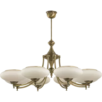 Потолочная люстра Kutek San Marino Swarovski (плафон) SAN-ZW-8 (P) SW