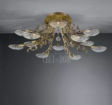 Потолочная люстра La Lampada 7257 PL 7257/6+6.17