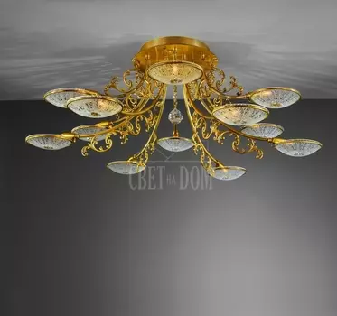 Потолочная люстра La Lampada 7257 PL 7257/6+6.26