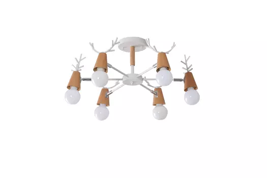 Потолочная люстра Lamplandia Antler L1147-6 ANTLER, 6*E27*40W