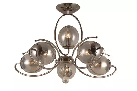 Потолочная люстра Lamplandia Arabeska L1138-5+1 ARABESKA, E14*макс 40Вт