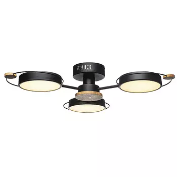 Потолочная люстра Lamplandia Bergen L1479 BERGEN BLACK FSC 100% (NC-CO