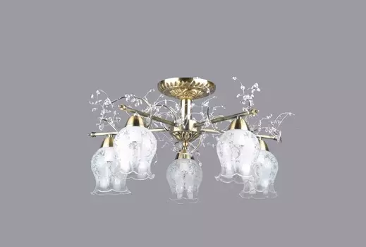 Потолочная люстра Lamplandia Clematis L1012-5 Clematis, E14*макс 60Вт