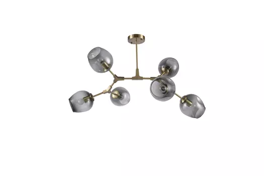 Потолочная люстра Lamplandia Gear L1148-6 GEAR, Е27*макс 60Вт