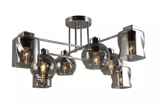 Потолочная люстра Lamplandia Gutgin L1218-8 GUTGIN, E14*макс 40Вт