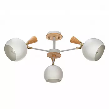 Потолочная люстра Lamplandia L1161-3 MORILA WHITE FSC 100% (NC-COC-064