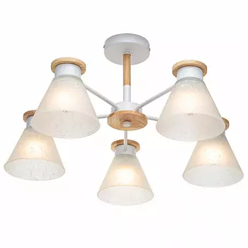 Потолочная люстра Lamplandia L1298-5 KLES, Е27*макс 60Вт