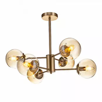 Потолочная люстра Lamplandia L1324 PERCI, Е14*6 макс 40Вт