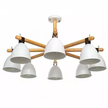 Потолочная люстра Lamplandia L1381 DECIZE WHITE, 8*E27*макс 40Вт