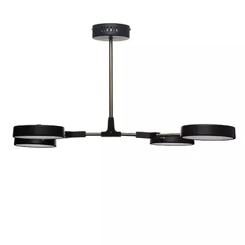 Потолочная люстра Lamplandia L1454 SATELLITE BRASS, LED 4*10Вт