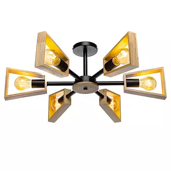 Потолочная люстра Lamplandia L1553 RAINBOW, E27*6 макс 40Вт