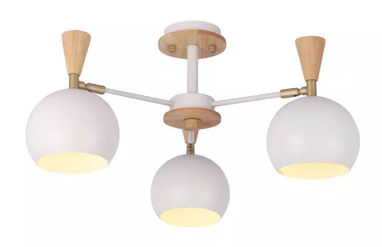 Потолочная люстра Lamplandia Morila L1161-3 MORILA WHITE, Е27*40Вт