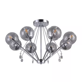 Потолочная люстра Lumien Hall Юнас 4029/8P-CR-CL