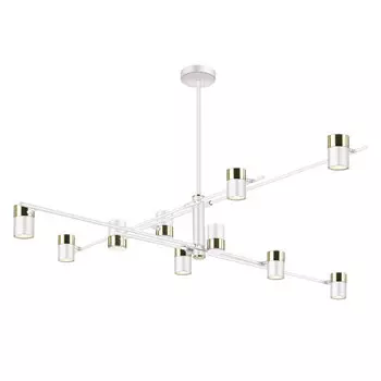 Потолочная люстра Lumien Hall Sauris LH8020/10P-WT-GD