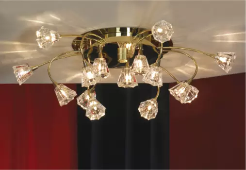 Потолочная люстра Lussole Caserta LSC-3013-15