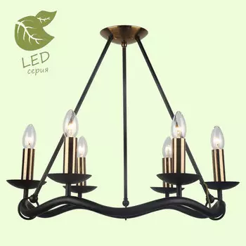 Потолочная люстра Lussole Roosevelt GRLSP-0212