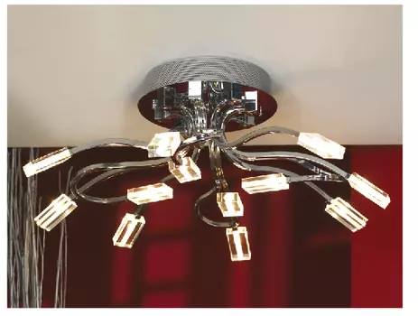 Потолочная люстра Lussole Sanluri LSQ-4503-12