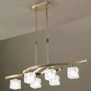 Потолочная люстра Mantra Cuadrax 1105