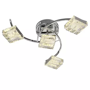 Потолочная люстра Максисвет 1663 1-1663-4-CR Y LED