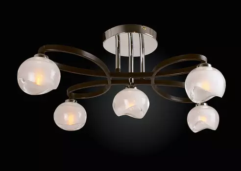 Потолочная люстра Максисвет 1-0195-5-CR+BR G9