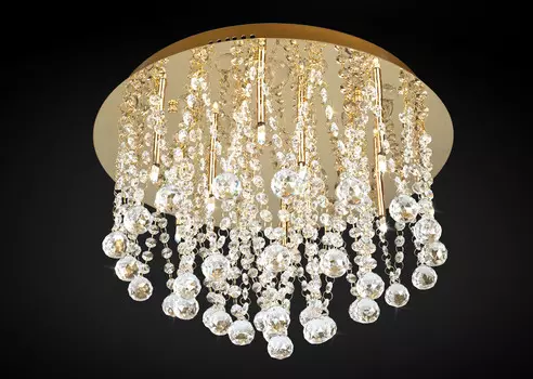 Потолочная люстра Максисвет 1-1371-9-FG Y G4