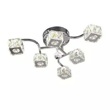 Потолочная люстра Максисвет 1-1645-6-CR Y LED