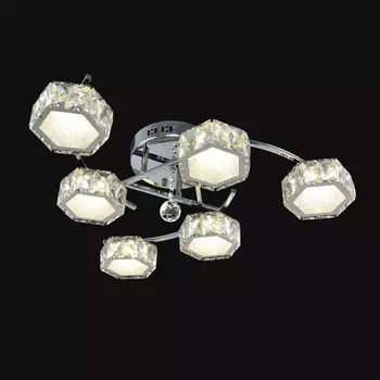 Потолочная люстра Максисвет 1-1695-6-CR Y LED