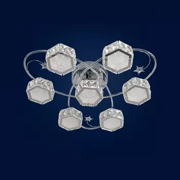 Потолочная люстра Максисвет 1-1695-7-CR Y LED