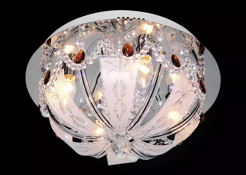 Потолочная люстра Максисвет 1-1913-4-CR-LED Y E14