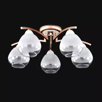 Потолочная люстра Максисвет 1-3020-5-mattFG+WH E27