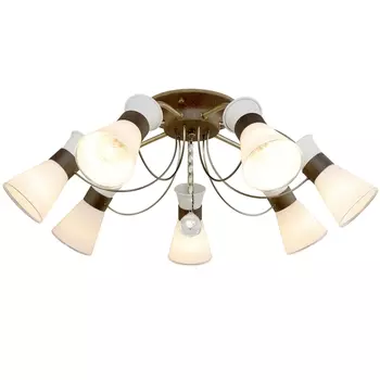 Потолочная люстра Максисвет 1-3415-7-BR+AB E14