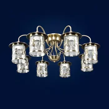 Потолочная люстра Максисвет 1-4610-8-AB E14