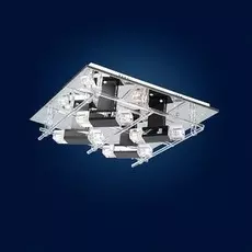 Потолочная люстра Максисвет 1-4701-4+4-CR-LED Y G4