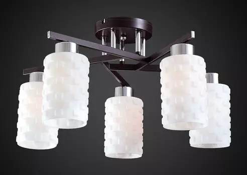 Потолочная люстра Максисвет 1-6103-5-CR+DWE E14