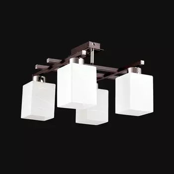 Потолочная люстра Максисвет 1-6106-4-CR+DWE E27