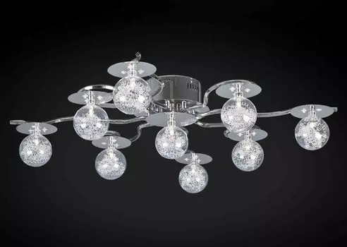 Потолочная люстра Максисвет 1-6389-9-CR-LED Y G4