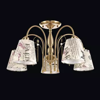 Потолочная люстра Максисвет 1-6508-5-SG E14