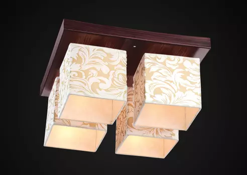 Потолочная люстра Максисвет 1-7191-4-DWE E14