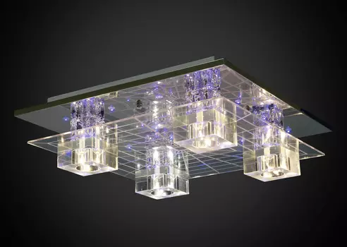 Потолочная люстра Максисвет 1-8080-4-CR-LED Y G4