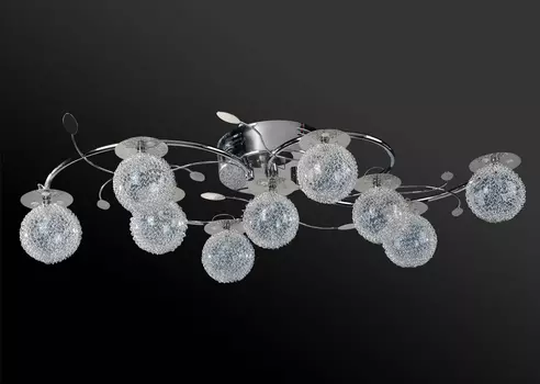 Потолочная люстра Максисвет 1-8100-9-CR-LED Y G4