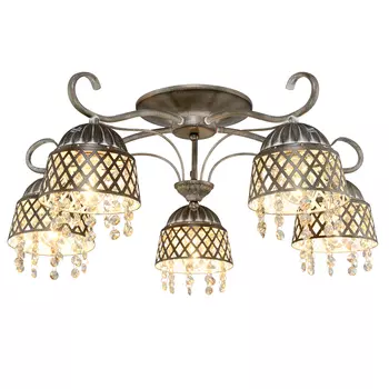 Потолочная люстра Максисвет 1-8620-5-GRS E14