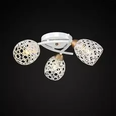 Потолочная люстра Максисвет 1-9350-3-WH+GL E27