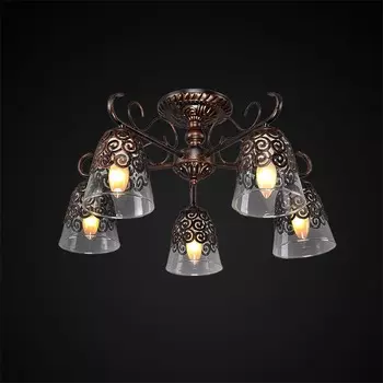 Потолочная люстра Максисвет 1-9375-5-BR E14