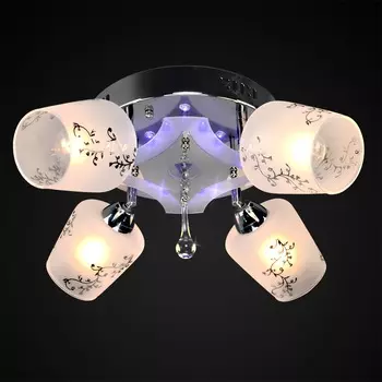 Потолочная люстра Максисвет 1-9500-4-CR-LED Y E14