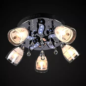 Потолочная люстра Максисвет 1-9520-5-CR-LED Y E14